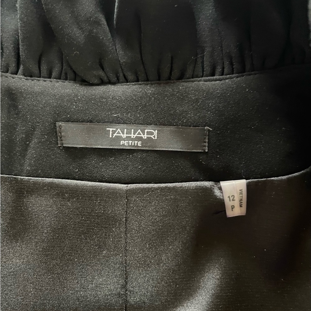 Elie Tahari Ruffle Collar Jacket Blazer 12P - Picture 7 of 8